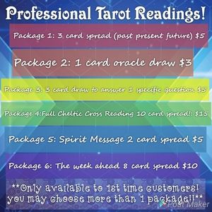 Tarot and Oracle Readings